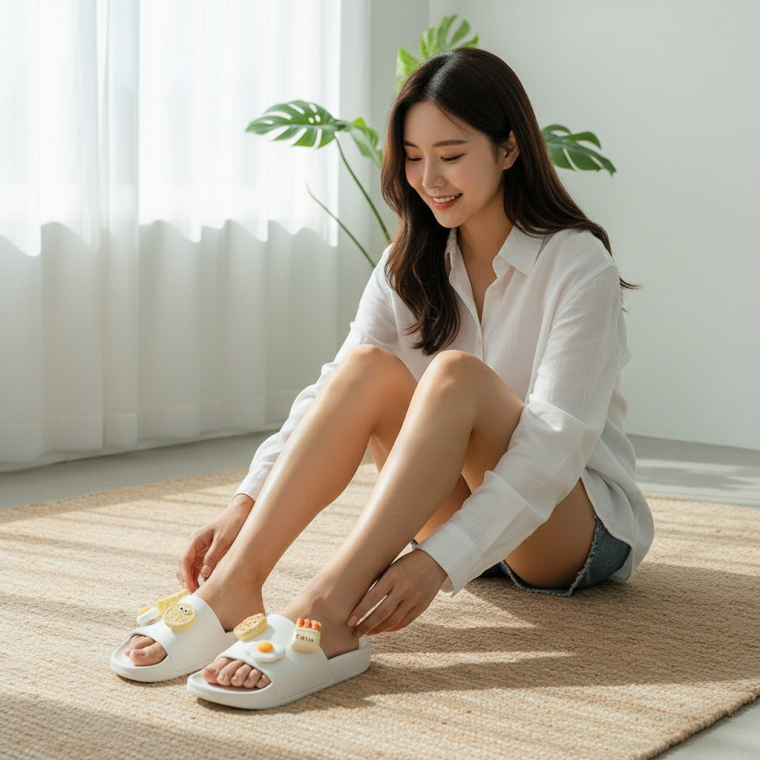 귀여운 실내화 꾸미기용 신발 장식 악세사리 DIY