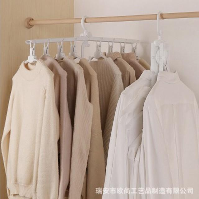 회전 접이식 빨래걸이 논슬립 옷걸이