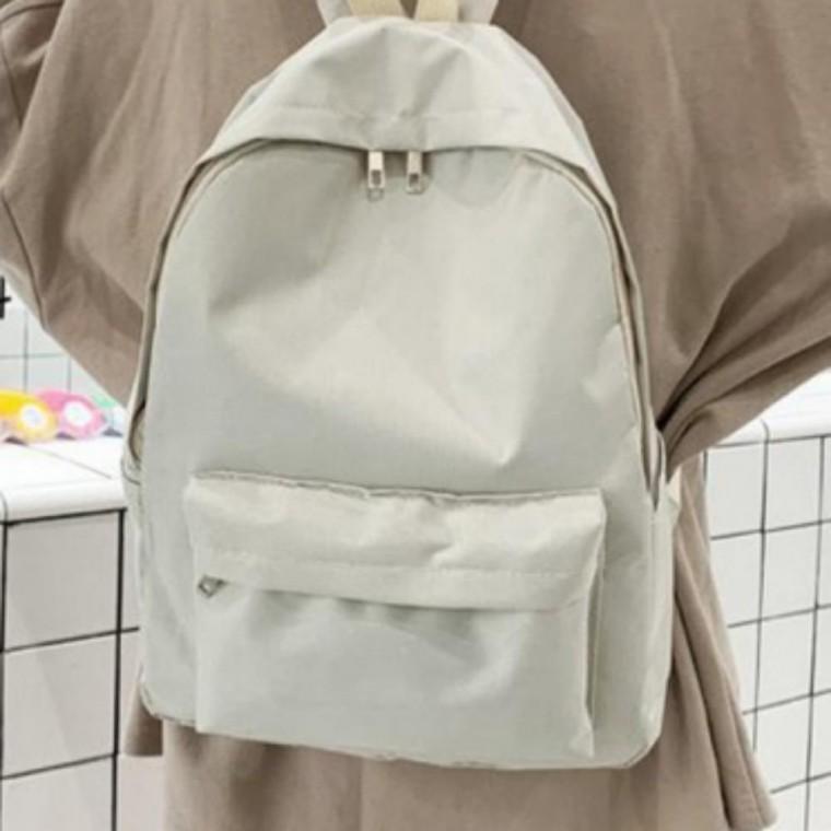 학생 가방 공용 남여 무지백팩 캐주얼백팩팩