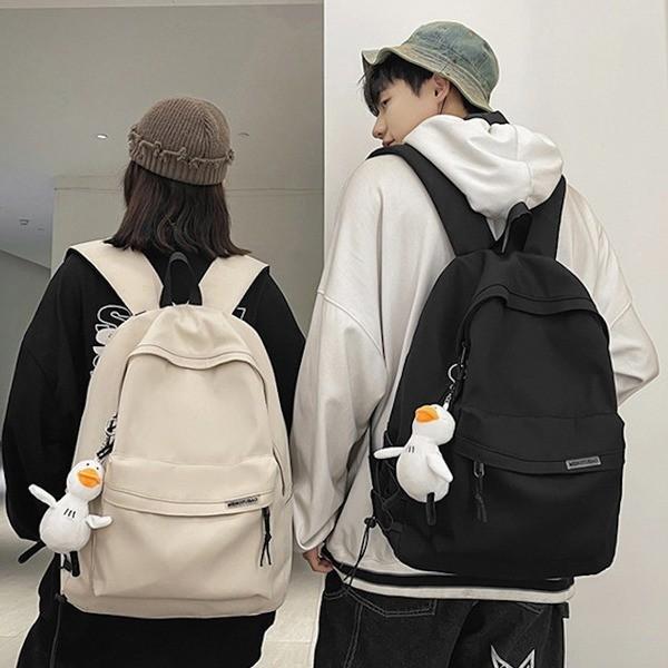 커플 활용 가능 캐주얼 수납 백팩 구조 6SS