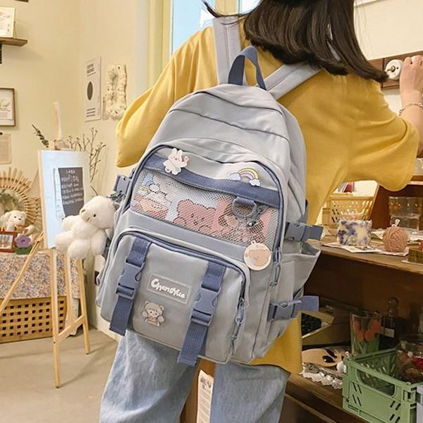 멀티 포켓 설계 메쉬 실사용 중심 데일리 백팩 6SS
