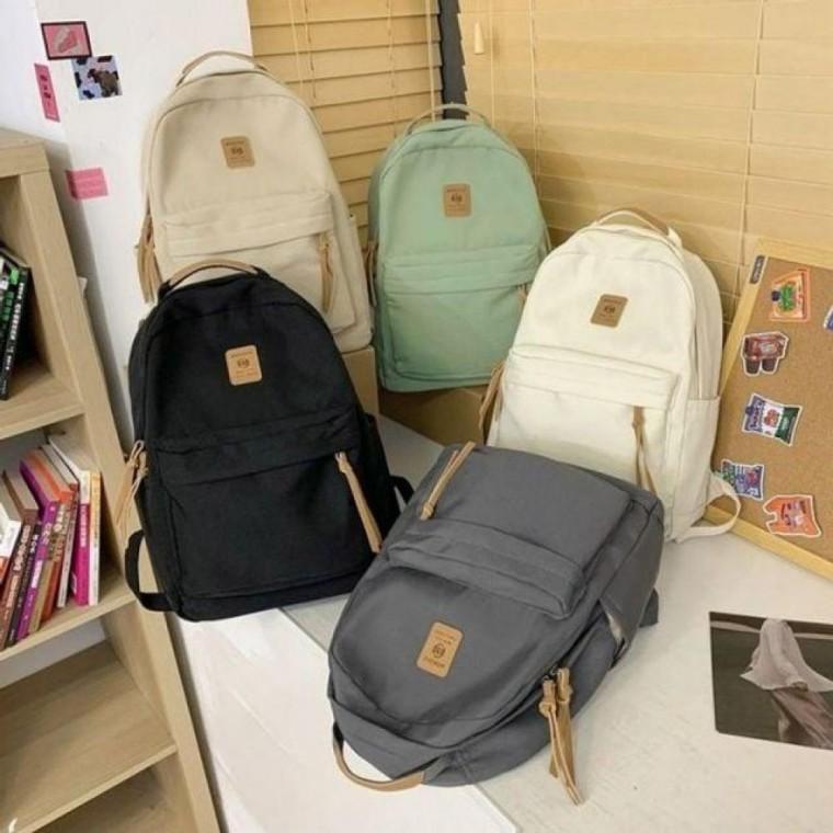 패션가방 패치 백팩 캐주얼