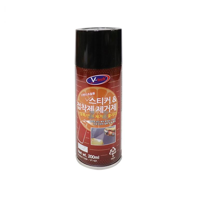 VT-021 스티커 접착제 제거제200ml-H/테이프제거제/스티커리무버/접착제리무버/제거용품/차량용/찌든때/가