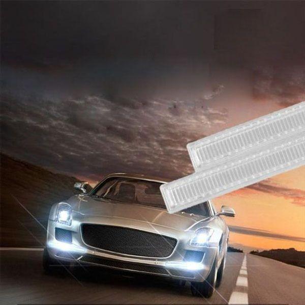 차량용 데이라이트 블루 LED 17cm 2X6W