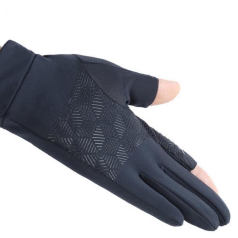 남자 여성 등산 캠핑 스포츠 아이스 쿨링 장갑 그레이