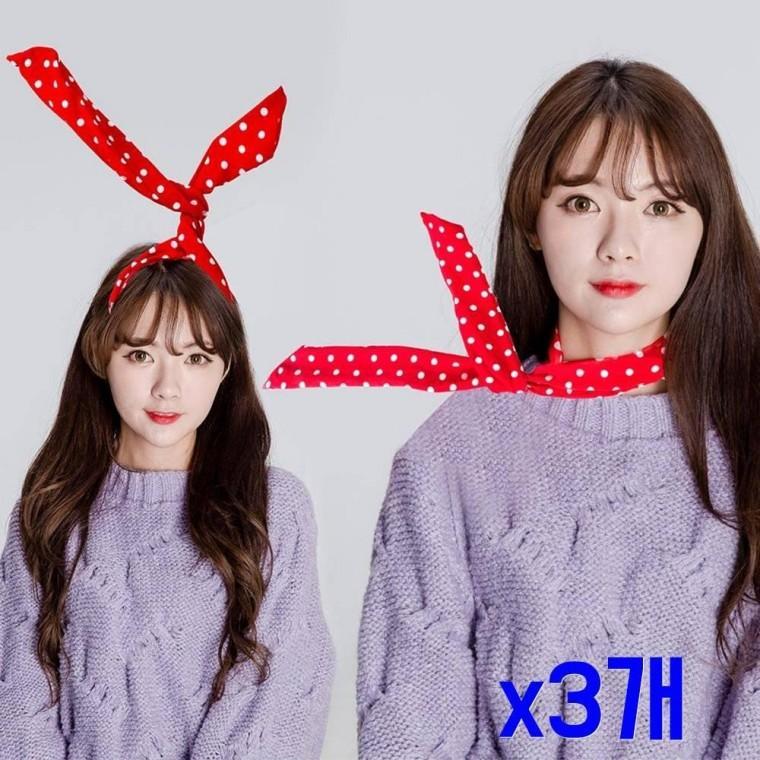 다용도 날으는 레드스카프-초대형 x3개 데일리스카프
