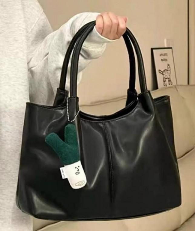 여자가방 빅사이즈 보부상가방 데일리 2컬러 수납 숄더백 휘뚜루마뚜루
