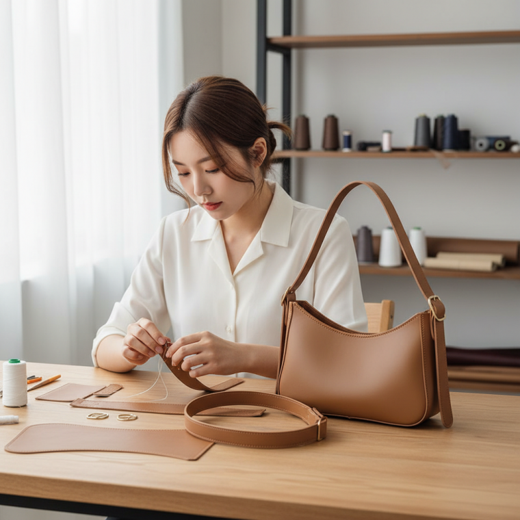 셀프 가죽 핸드백 만들기 DIY 가방 재료