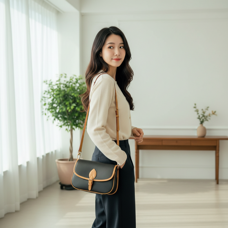 소가죽 숄더 스트랩 가방끈 크로스백 리폼 스트랩 1.2cm