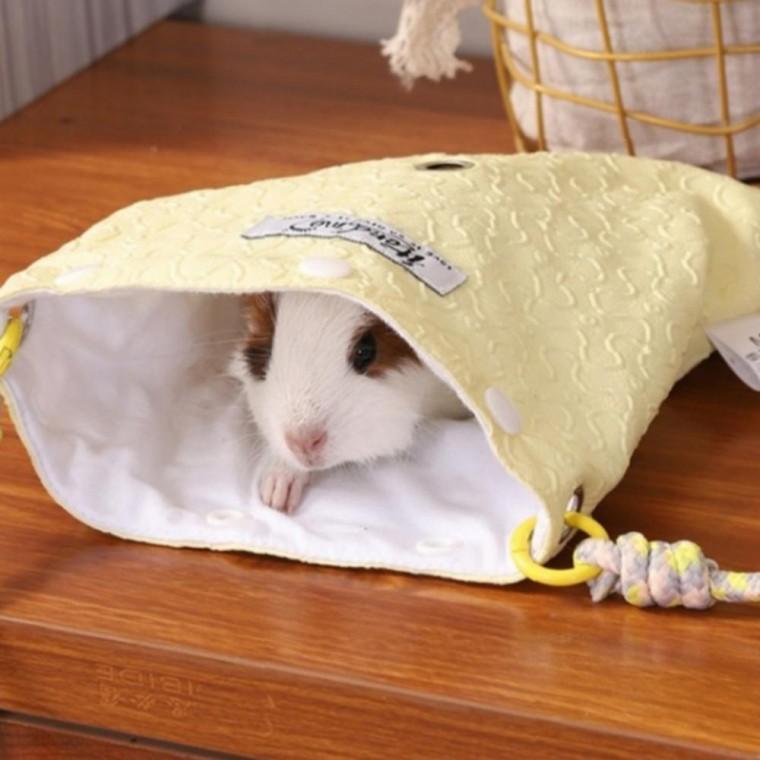 햄스터 고슴도치 다람쥐 이동 외출 가방 주머니