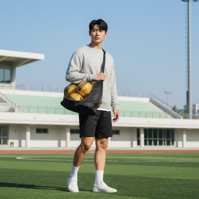 축구 농구 운동 공용 스포츠 숄더 크로스백 가방 15개입