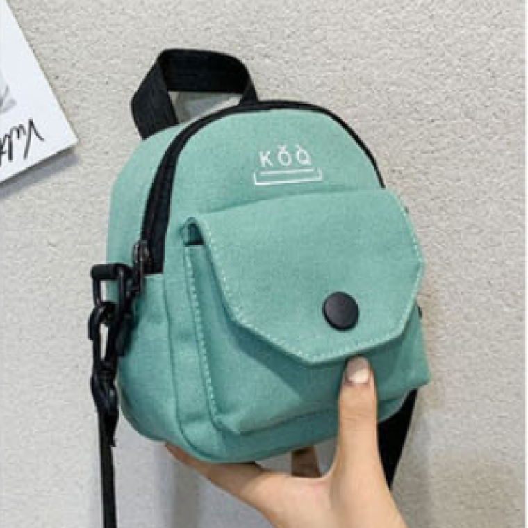 무지개 뱃지 컬러 미니 크로스백 캐주얼백 보조가방