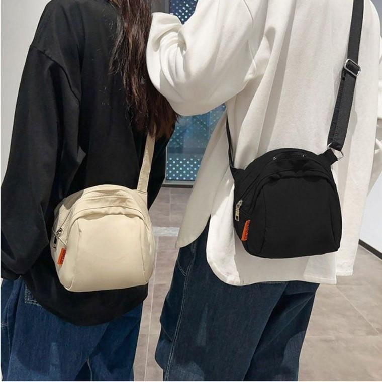 베이직 심플 미니 크로스백 남성 여성 캐주얼 가방