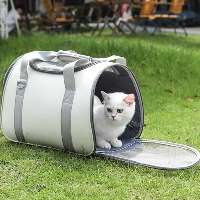 고양이 이동장 반려동물 강아지 토끼 슬링백 휴대용 켄넬 가방