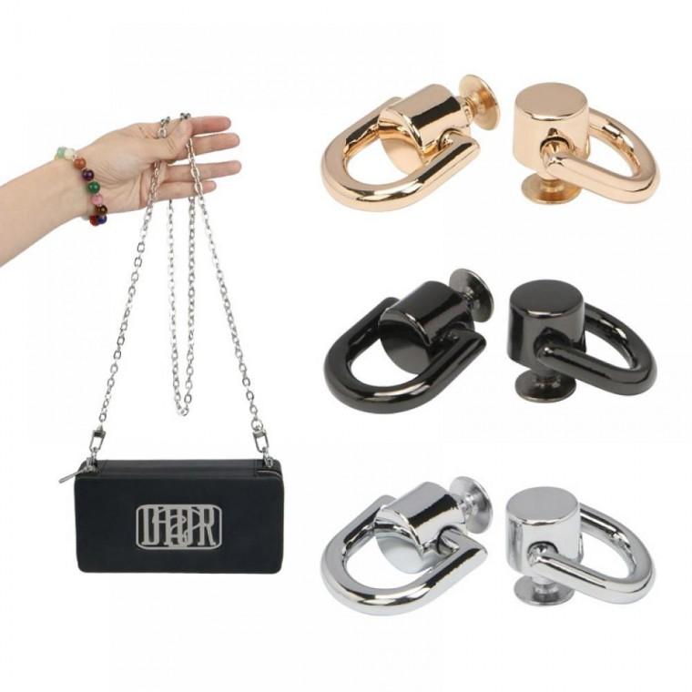 DIY 가방 고리 어깨 끈 스트랩 고정 걸이 2P DD-13245