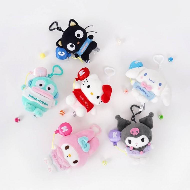 인형 택1 파티 가방고리 6종