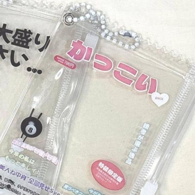 캐릭터 파우치 홀더 열쇠고리 키홀더 백꾸 귀여운 케이스 꾸미기 가방 포카홀더 포토카드 백참 레트로 키링