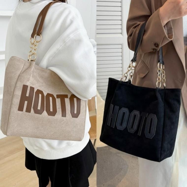 대학생 직장인 보부상 스웨이드 빅 숄더 백 가방