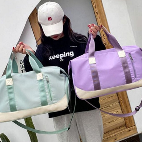 데일리 스포츠 가방 피트니스 여성 더플 백 숄더백 대용량