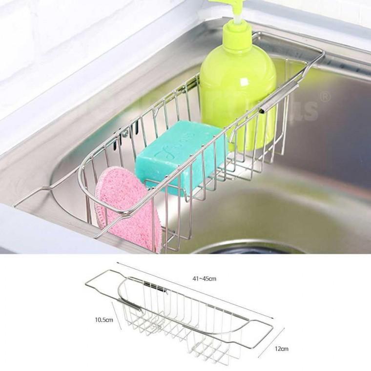집들이 초대 선물 싱크 개수대 수세미 세제 보관 랙 자취 친구 신혼 주방 꾸미기 정리