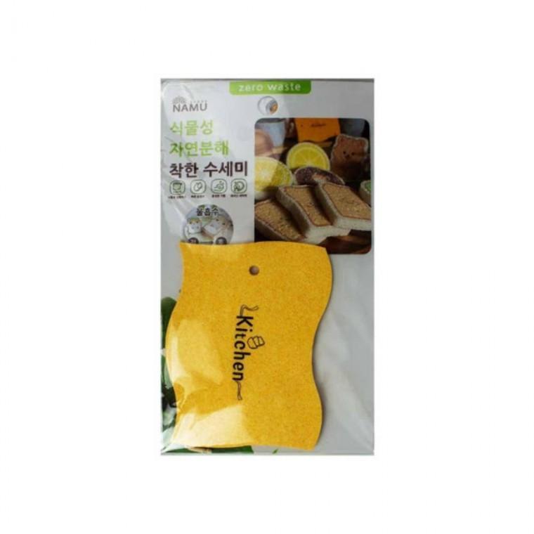 나무이야기 식물성 자연분해 착한 수세미-사각 10개입
