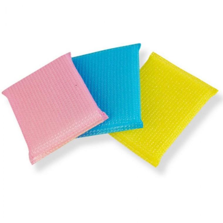 스폰지수세미 설겆이 스펀지 3매입 set