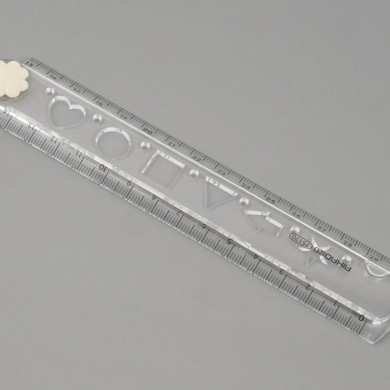 접이식자 휴대용 폴딩자 30cm 접이식 학용품 제도 측정 간편 보관 문구자
