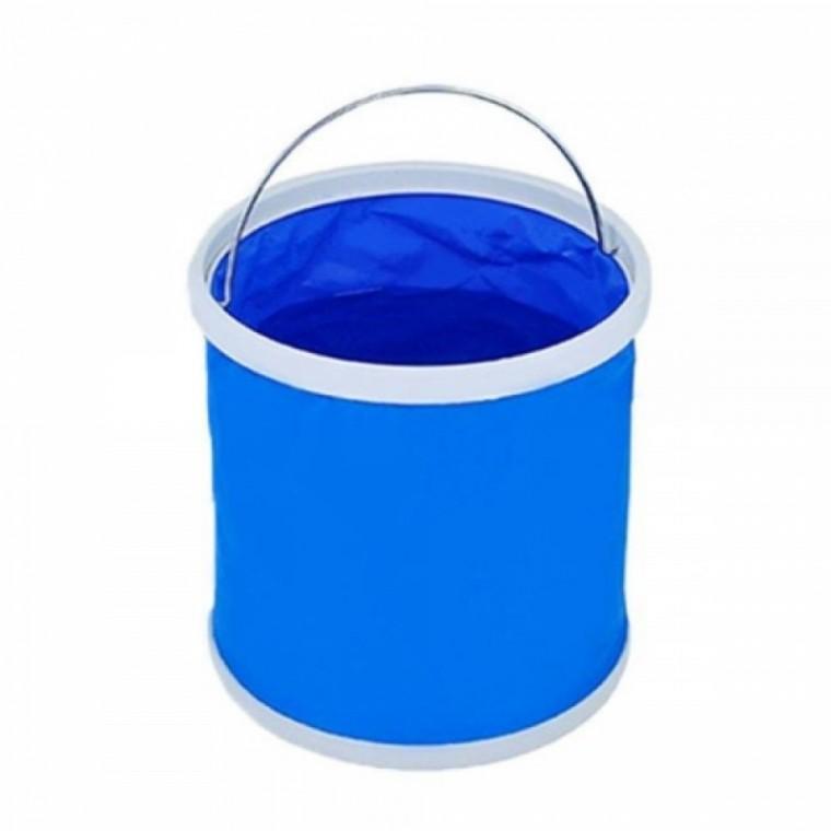 손잡이 다목적 접이식 블루 버켓11L