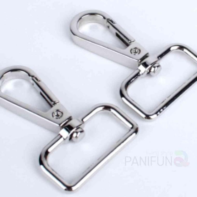 가방끈 부자재 D링 32mm 2P 가방고리 가방부자재 가방부속품 가방집게 가방클립