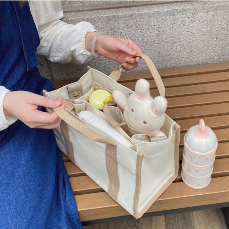 인피니데이 국민 기저귀가방 보부상 텀블러 백 가벼운 가방 귀저기 파우치 유모차가방 출산선물 스퀘어백