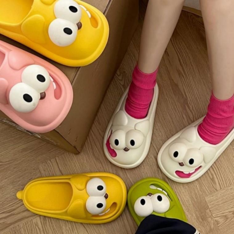 남녀공용 사무실 학생 실내화 무소음 거실화 슬리퍼