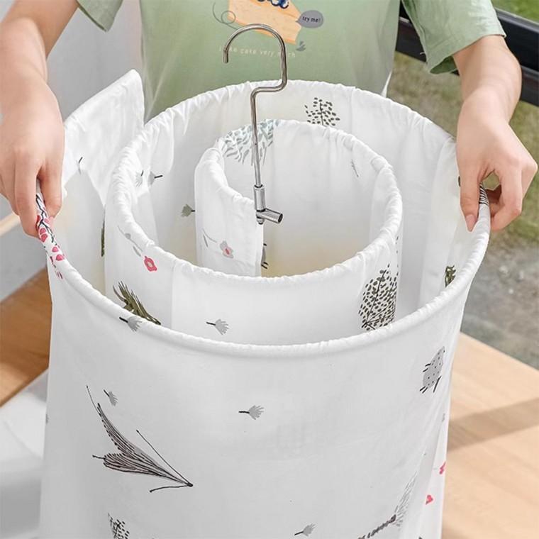 고급 가정용 튼튼한 나선형 접이식 이불건조대 옷걸이