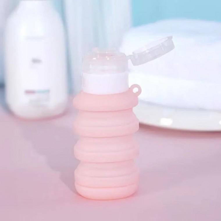 실리콘 접이식 샴푸통 바디워시 공병 여행용 소분공병