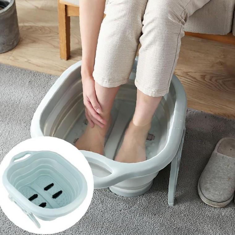 접이식 클래식 마사지 족욕기통