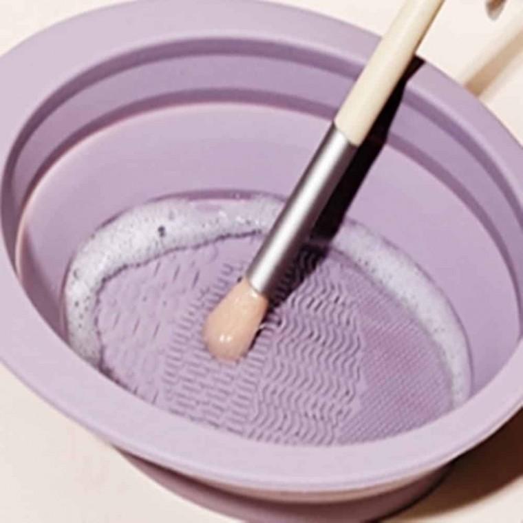 메이크업 브러쉬 퍼프 빨래판 접이식빨래판 고무빨래판 브러쉬빨래판 손빨래용판