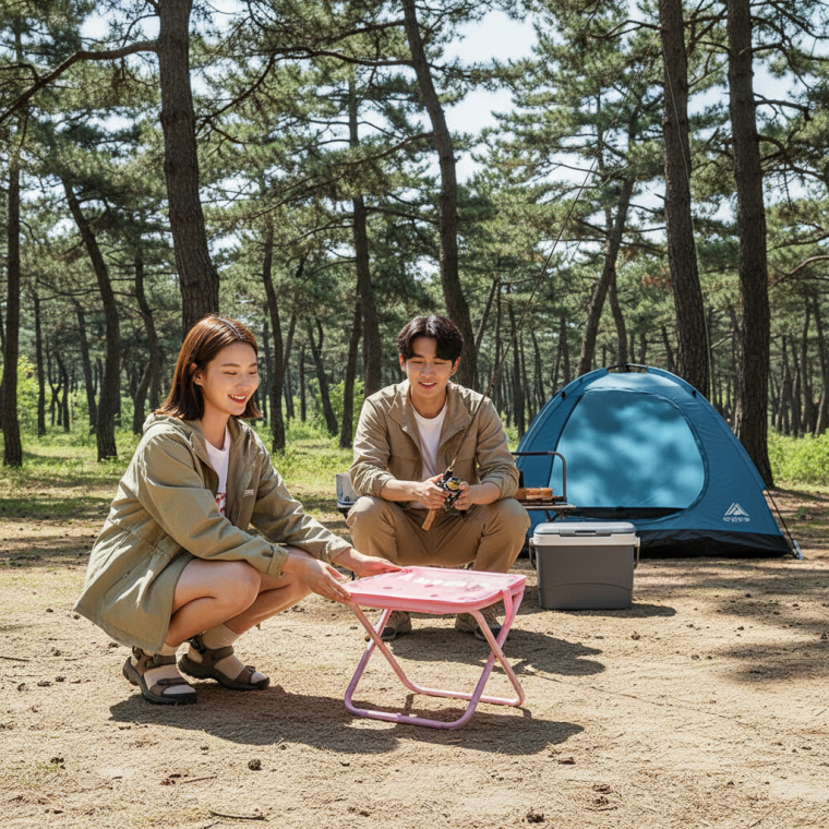 초경량 휴대용 캠핑 접이식 의자 낚시용 미니 체어