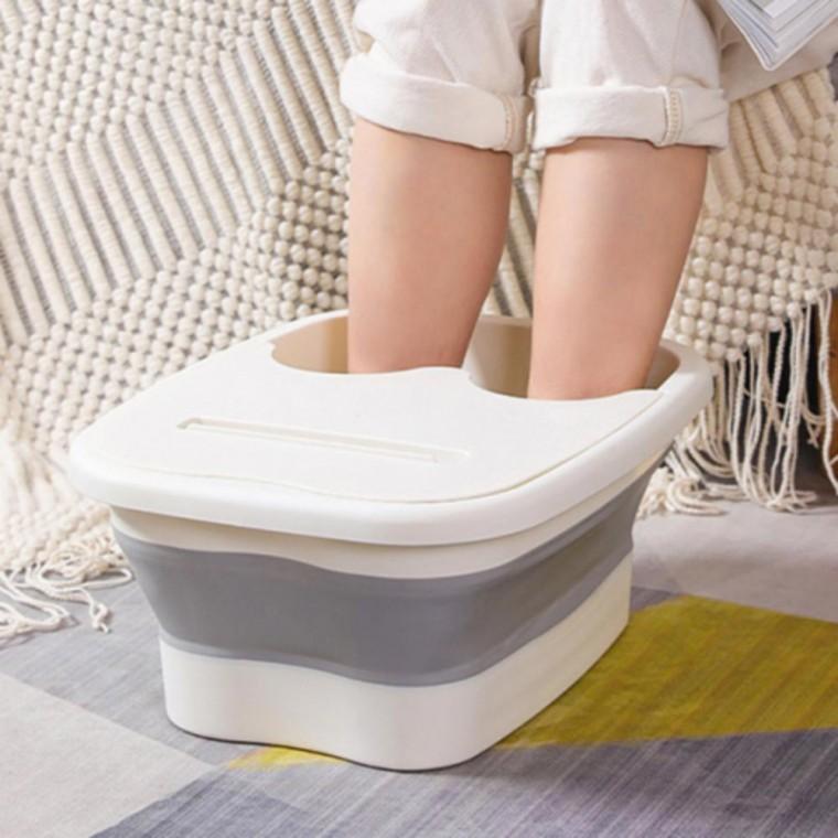 접이식 덮개 지압 족욕기 족탕기 족욕통 족욕 대야