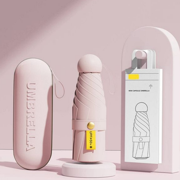 휴대용 경량 접이식 우산 생활 자외선 차단 우산 다용도 강풍