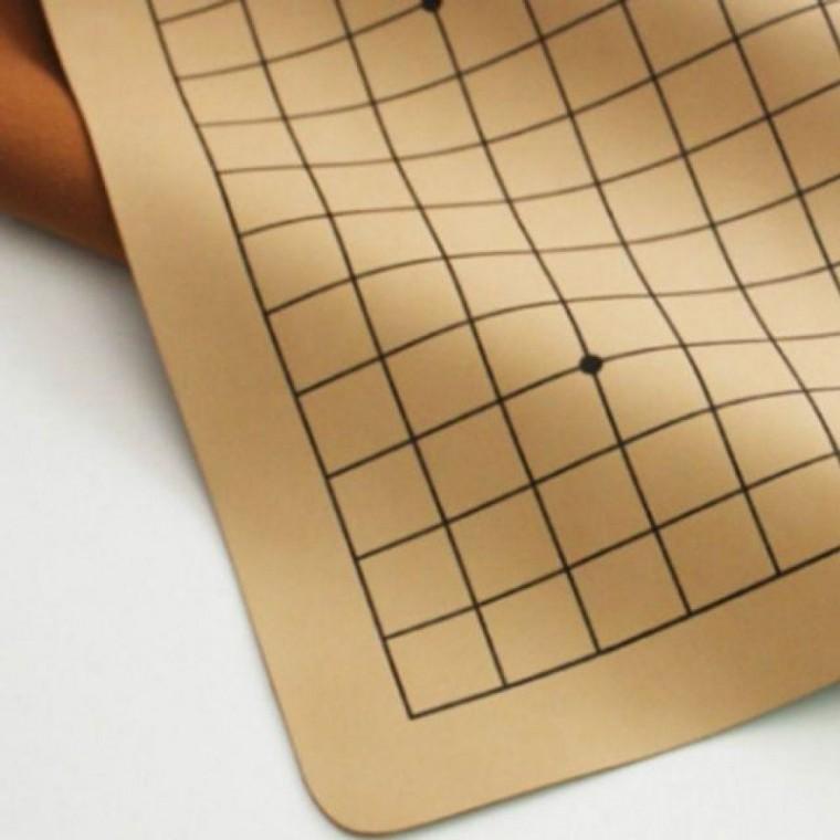 접이식 가죽 레더 바둑판 휴대용 장기 패드 게임 매트