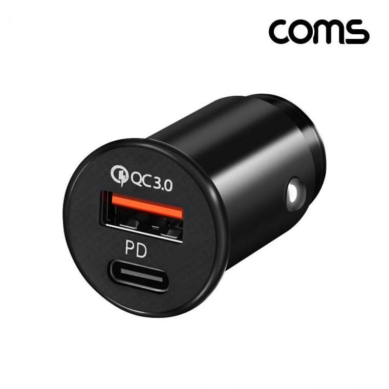 초소형 충전기 차량용 시거잭 전원 QC3.0 PD 어댑터 18W IH689