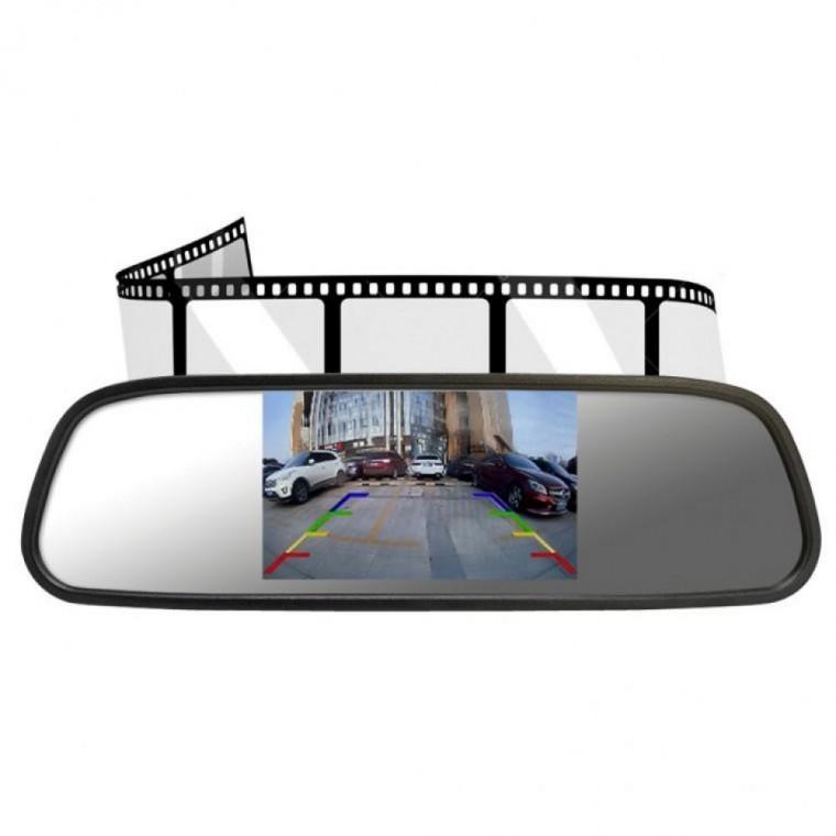 5인치 차량용 디지털 룸미러 거울 모니터 후방 카메라