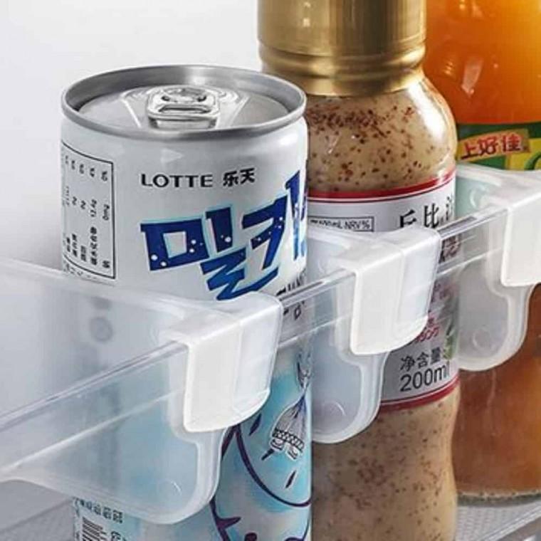수납칸분할클립 냉장고분리클립 냉장고수납 칸막이 클립 4개입
