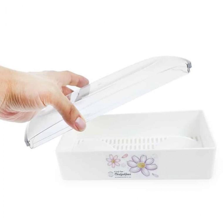서랍수저정리함 수저수납통 깔끔한수저통 사각 수저통