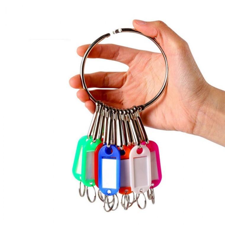 다용도 열쇠뭉치 보관 걸이 30P 락커장 키 정리 홀더 벽걸이 수납