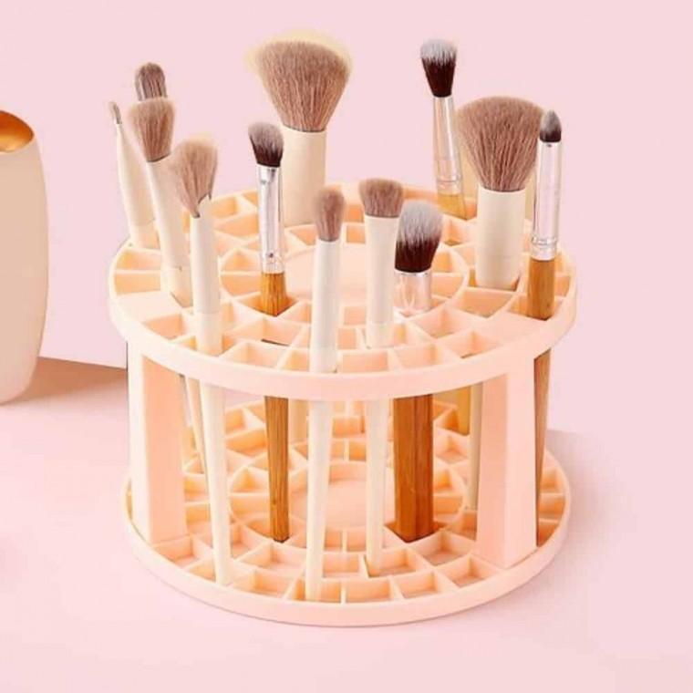 화장대 브러쉬 정리대 펜슬꽂이 펜꽂이 펜수납 붓받침대