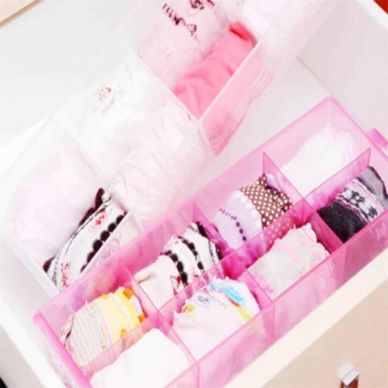 다용도 8칸 수납함 속옷보관함 속옷정리 칸칸이정리함