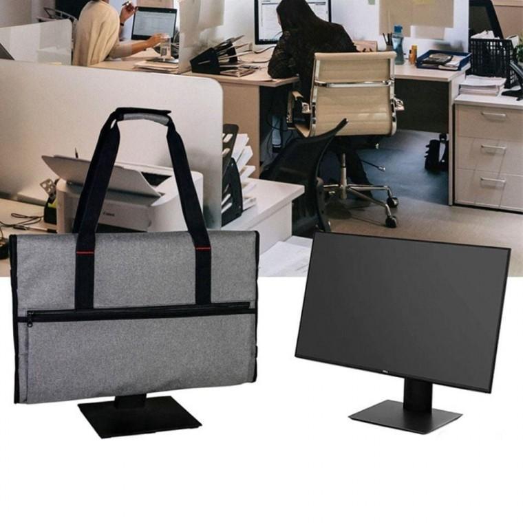 휴대용 캠핑 모니터 TV 수납 쿠션 파우치 가방