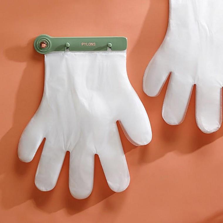 일회용 장갑 걸이 거치대 싱크대 홀더 위생 수납 주방 행거 접착식 고리