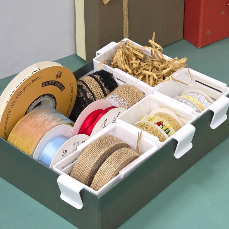 냉장고 선반 파티션 길이조절 칸막이 수납 정리 소스 병 정돈 트레이