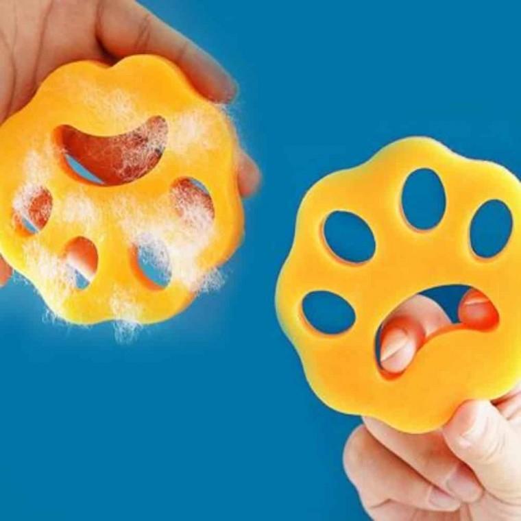 강아지털청소 세탁용품 세탁볼겸용 먼지 흡착기